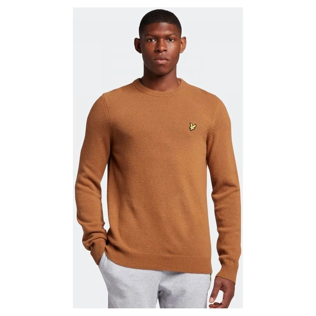 KN921VF CREW NECK LAMBSWOOLW807 ANNIVERSARY GOLD