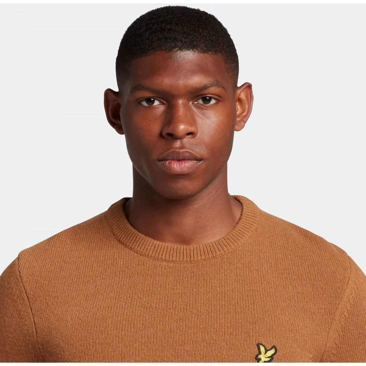 KN921VF CREW NECK LAMBSWOOLW807 ANNIVERSARY GOLD