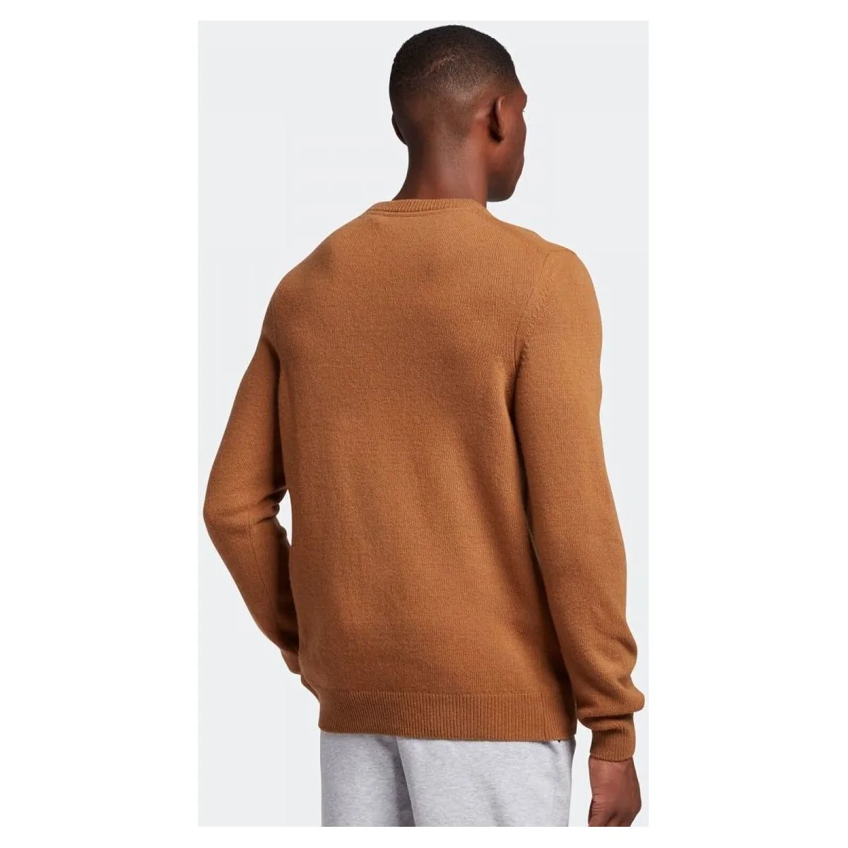 KN921VF CREW NECK LAMBSWOOLW807 ANNIVERSARY GOLD