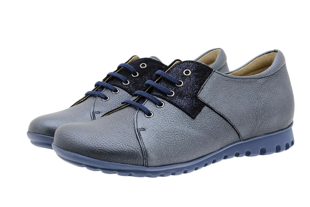 LACEUP SHOE BLACK LEATHER