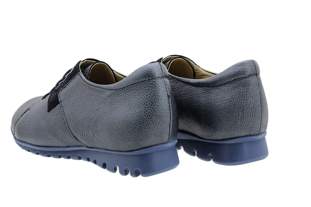 LACEUP SHOE BLACK LEATHER