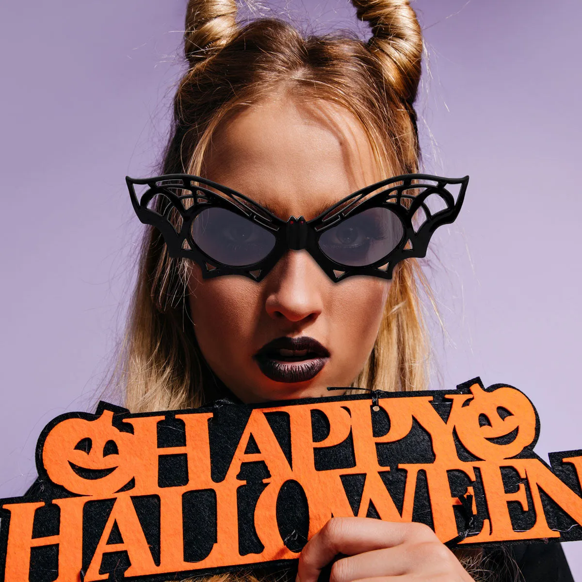 Lentes con Diseo de Murciélago para Halloween