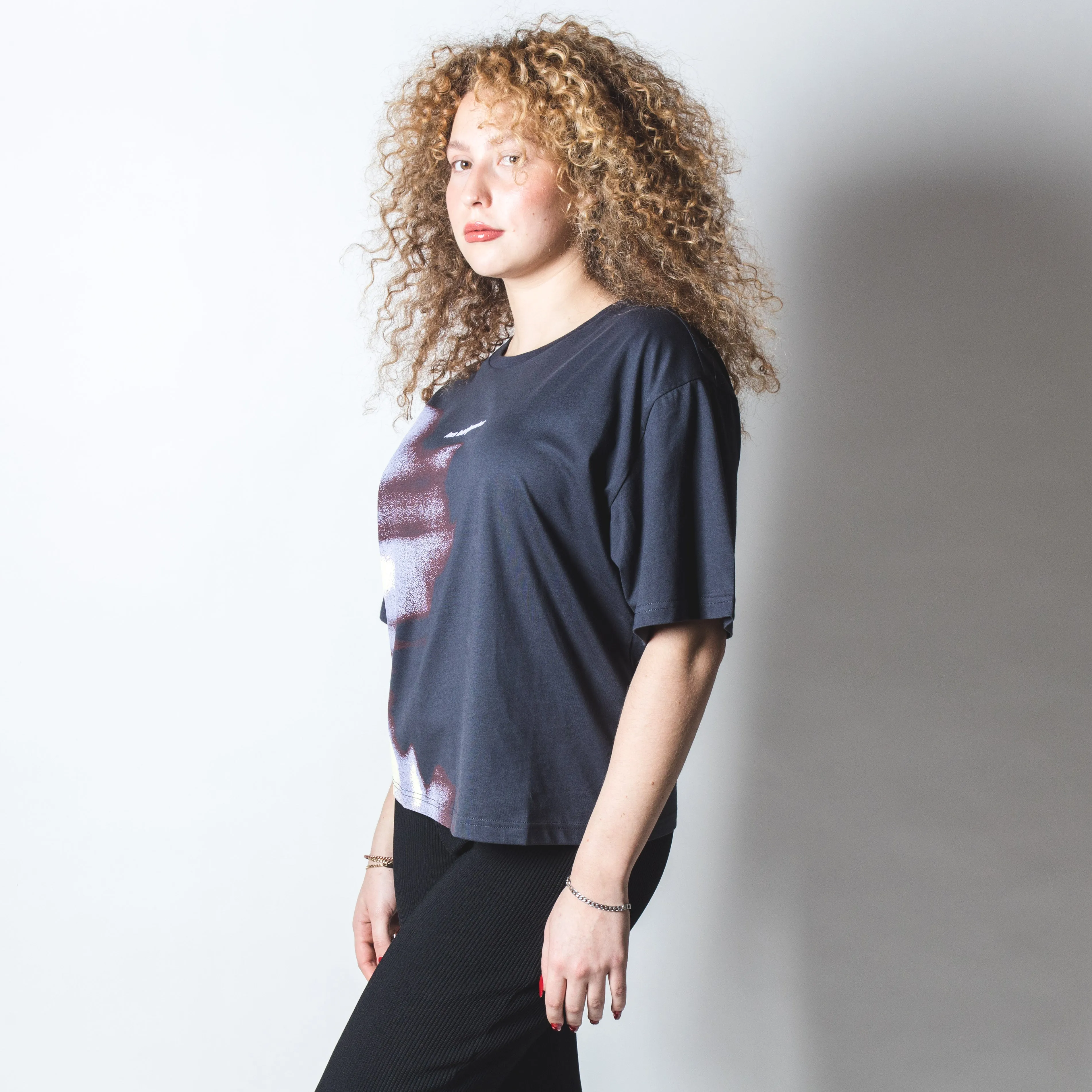 Les Benjamins Boxy Tee 011 Chilled Iron