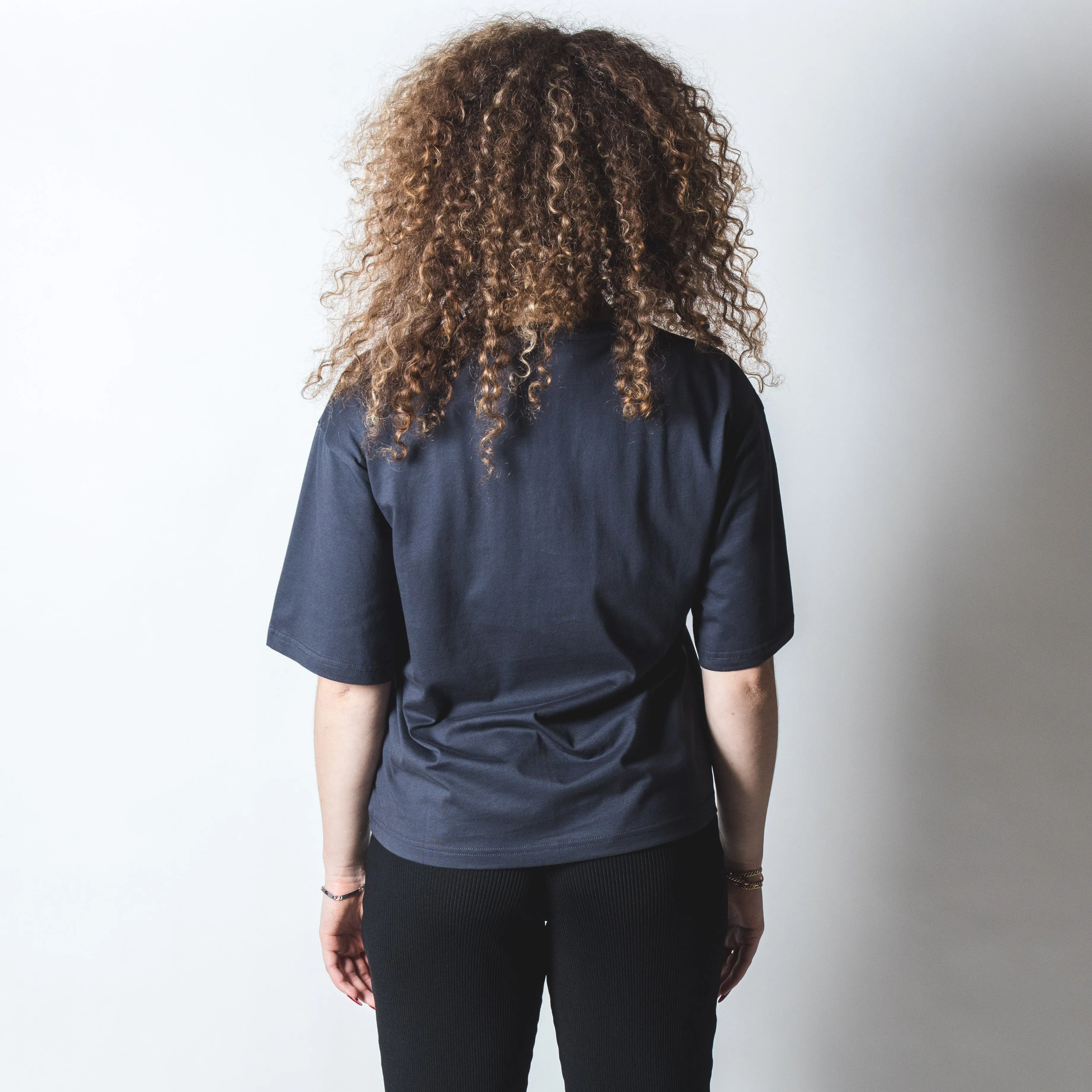 Les Benjamins Boxy Tee 011 Chilled Iron