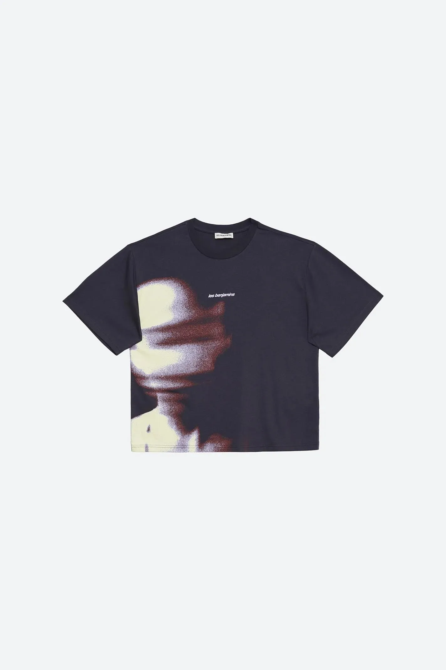Les Benjamins Boxy Tee 011 Chilled Iron