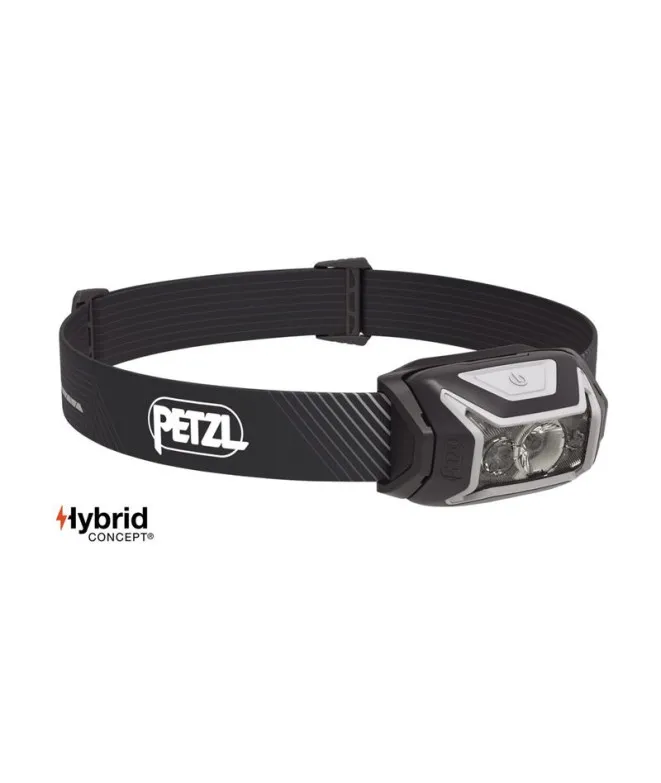 Linterna de Escalada Petzl Actik Core Gris