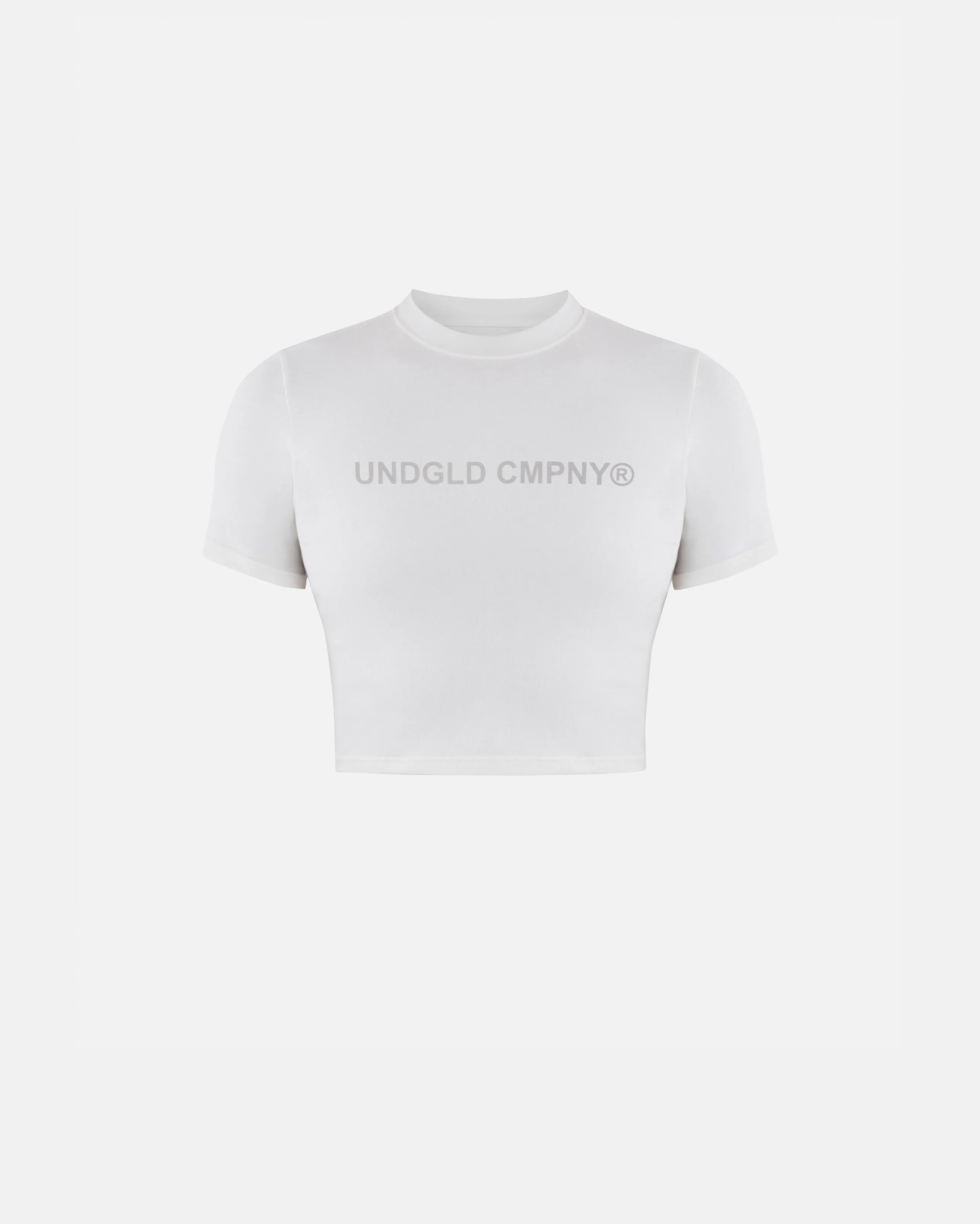 Luminescence UNDGLD CMPNY Baby Tee White
