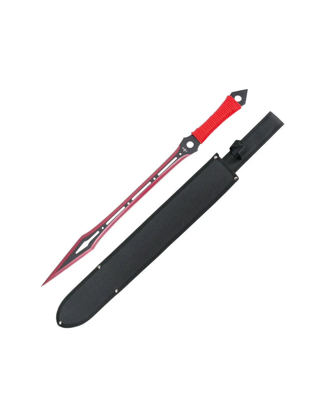 Machete cortacañas con funda Third modelo H0817R