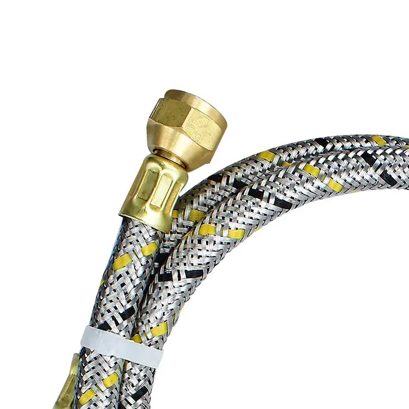 Manguera para Gas Iusa 398066 3/8 x 3/8 Pulg x 1m
