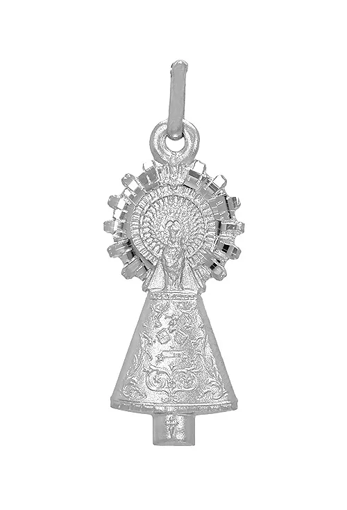 MEDALLA RELIGIOSA PLATA LEY VIRGEN DEL PILAR 045_AG138021622
