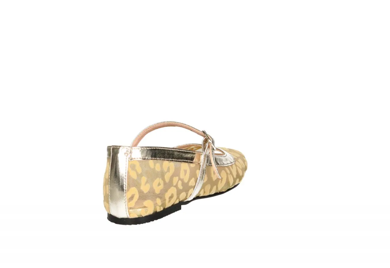 Mercedes Rejilla Dorado Animal Print