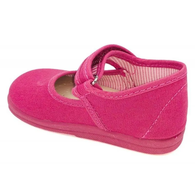 Merceditas de lona para niñas