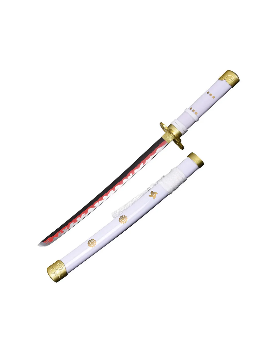 Mini katana blanca Enma de Zoro anime One Piece