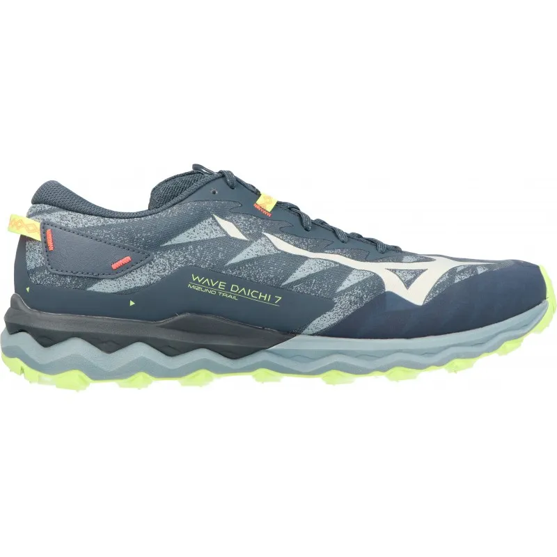 Mizuno  Wave Daichi 7 Orion Blue/Misty Blue/Neo Lime