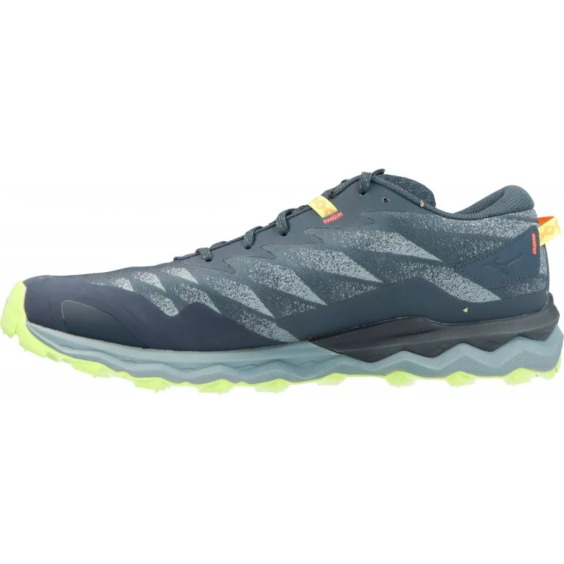 Mizuno  Wave Daichi 7 Orion Blue/Misty Blue/Neo Lime