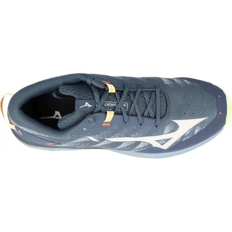 Mizuno  Wave Daichi 7 Orion Blue/Misty Blue/Neo Lime