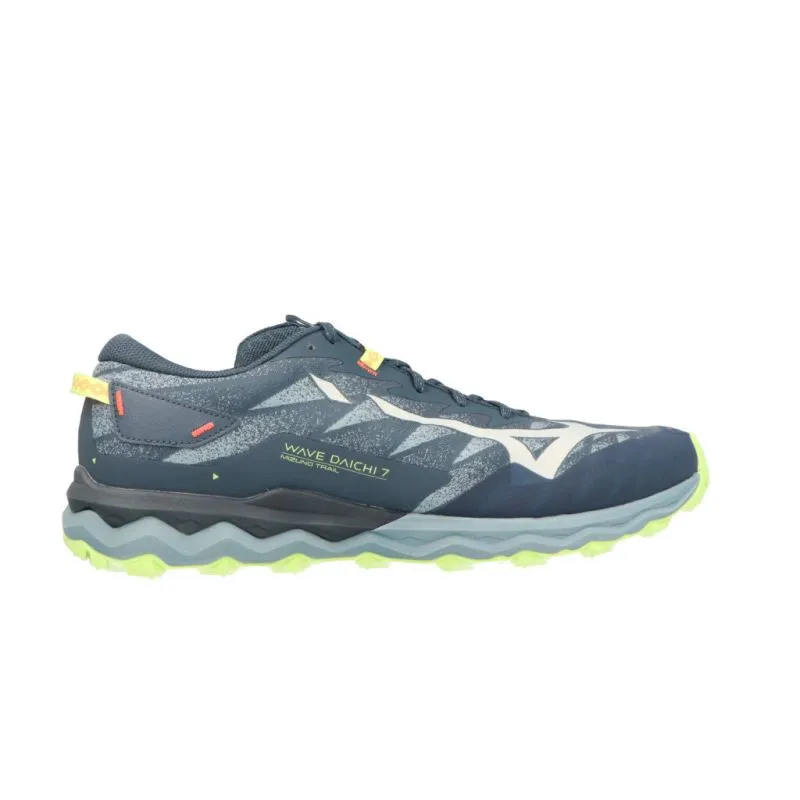 Mizuno  Wave Daichi 7 Orion Blue/Misty Blue/Neo Lime