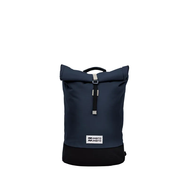 Mochila MEROMERO Mini Squamish (Piel azul marino/crema)