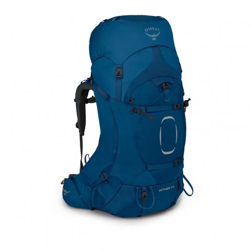 Mochila Osprey Aether 65 (azul agua)