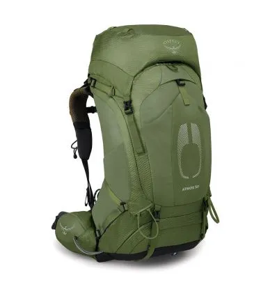 Mochila Osprey Atmos AG 50 (Mythical Green)