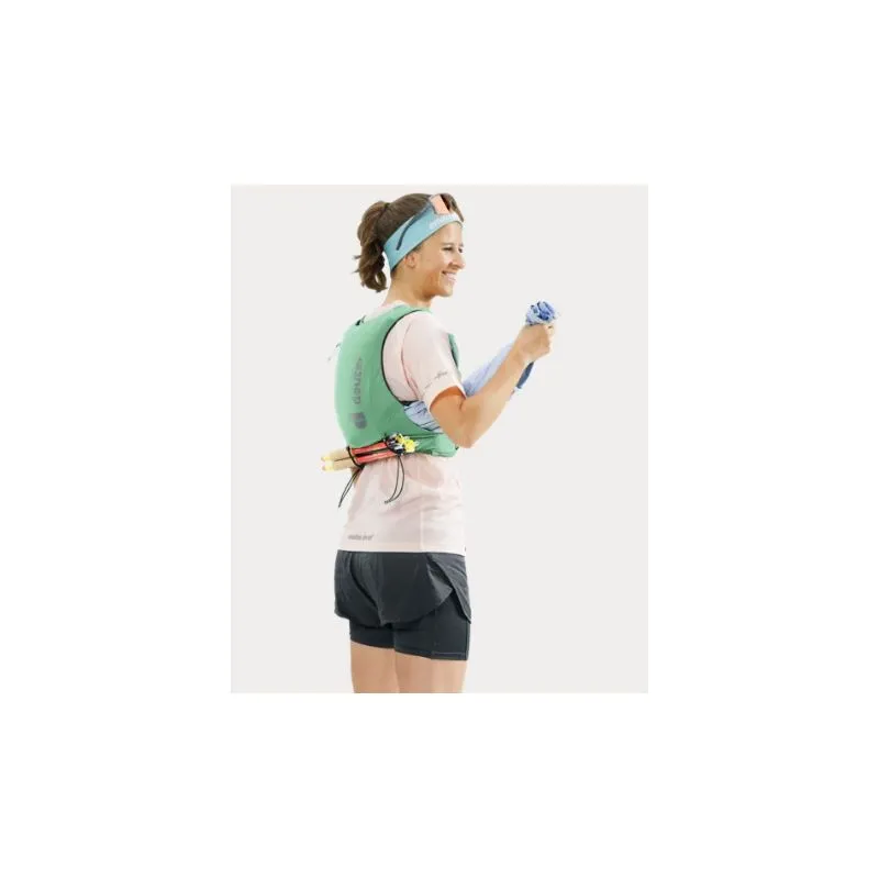 MOCHILA TRAIL RUNNING DEUTER TRAICK 5 SL (SPEARMINTSEAGREEN)