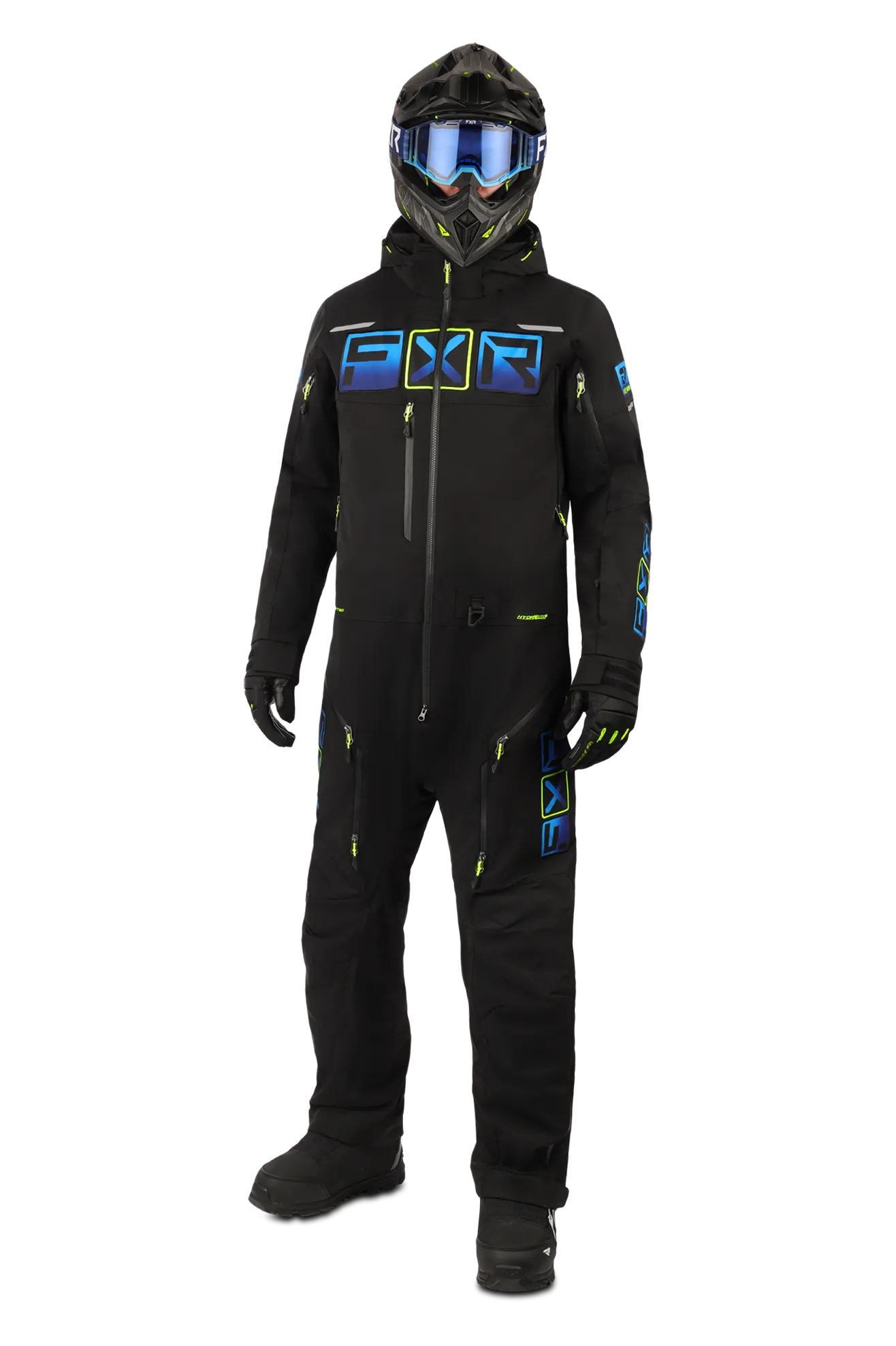 MONO FXR MAVERICK LITE NEGROAZULHI VIS