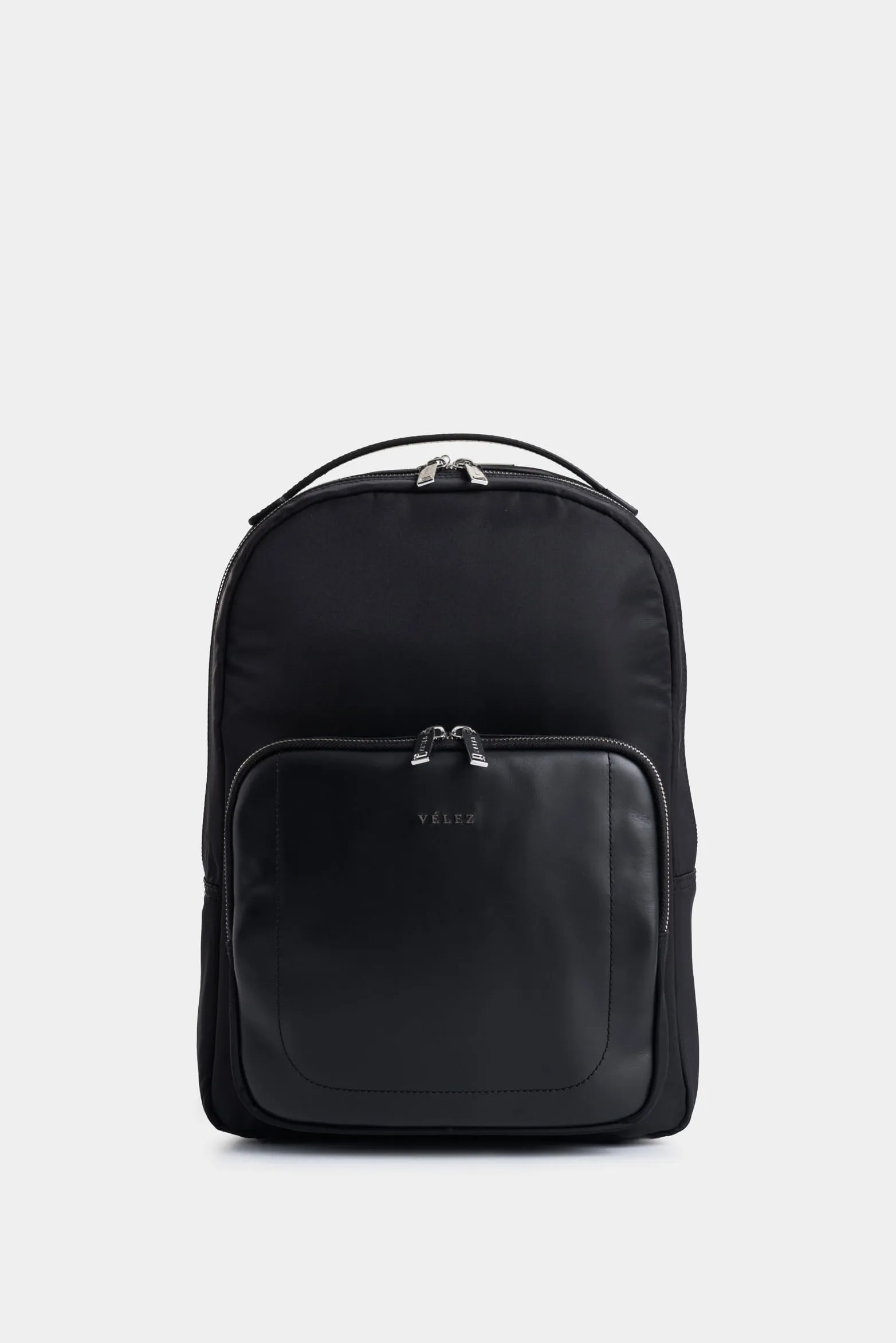 Morral Púrpura 2.0 de lona y cuero para mujer multifuncional