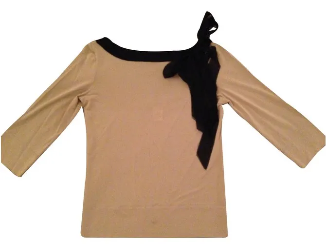 Moschino Cheap And Chic Parte superior de camello Caramelo 