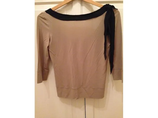 Moschino Cheap And Chic Parte superior de camello Caramelo 