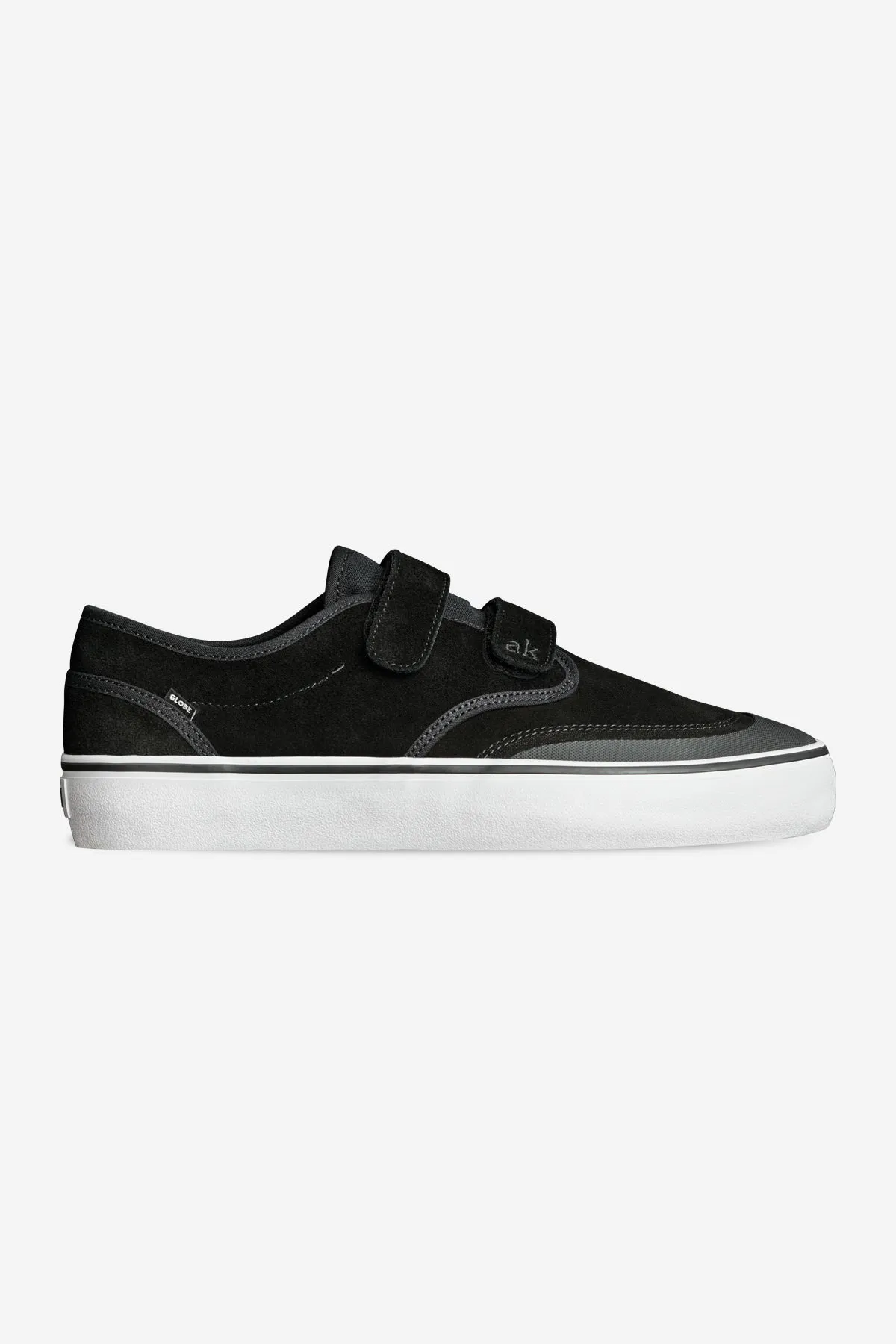 MOTLEY II STRAP  BLACK/WHITE  SKATE SHOES