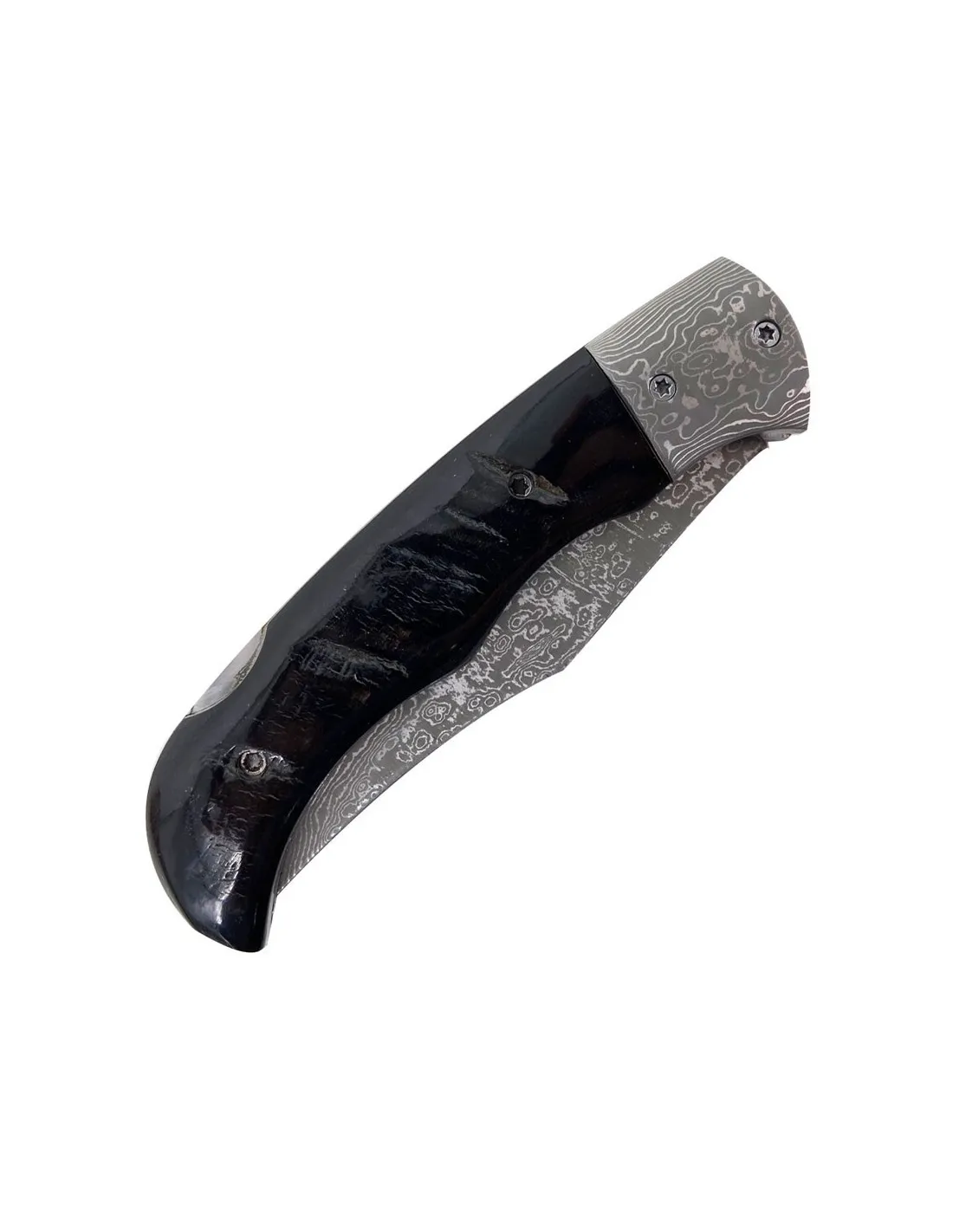 Navaja Acero Damasco marca Albainox (17,5 cm.)