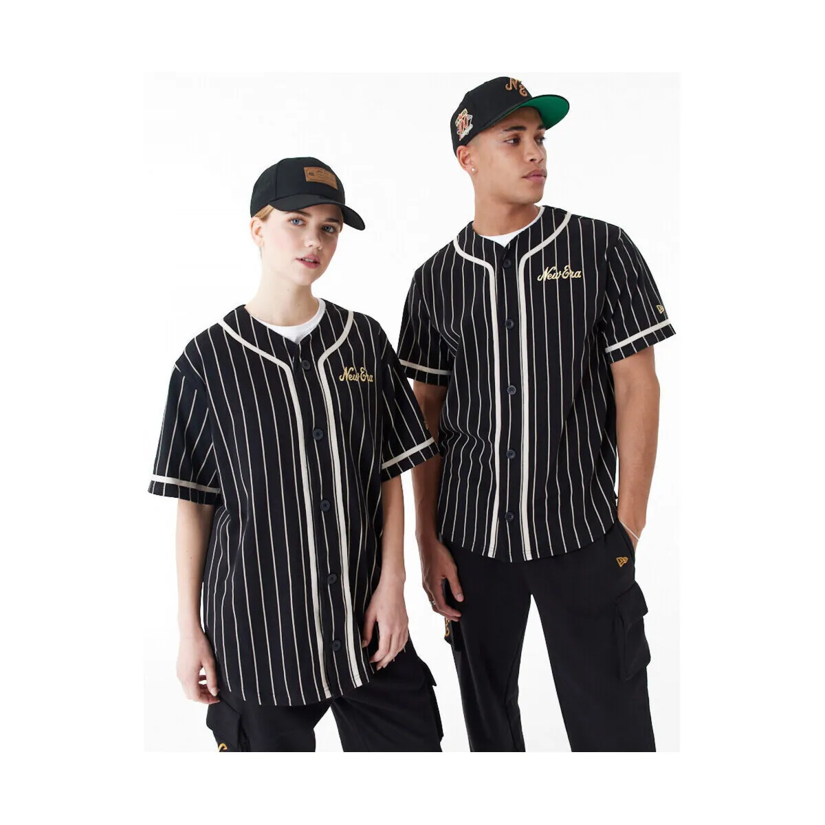 Ne pinstripe jersey newera