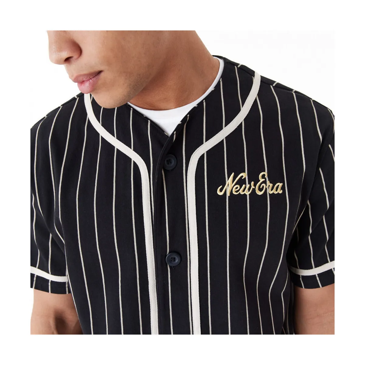 Ne pinstripe jersey newera