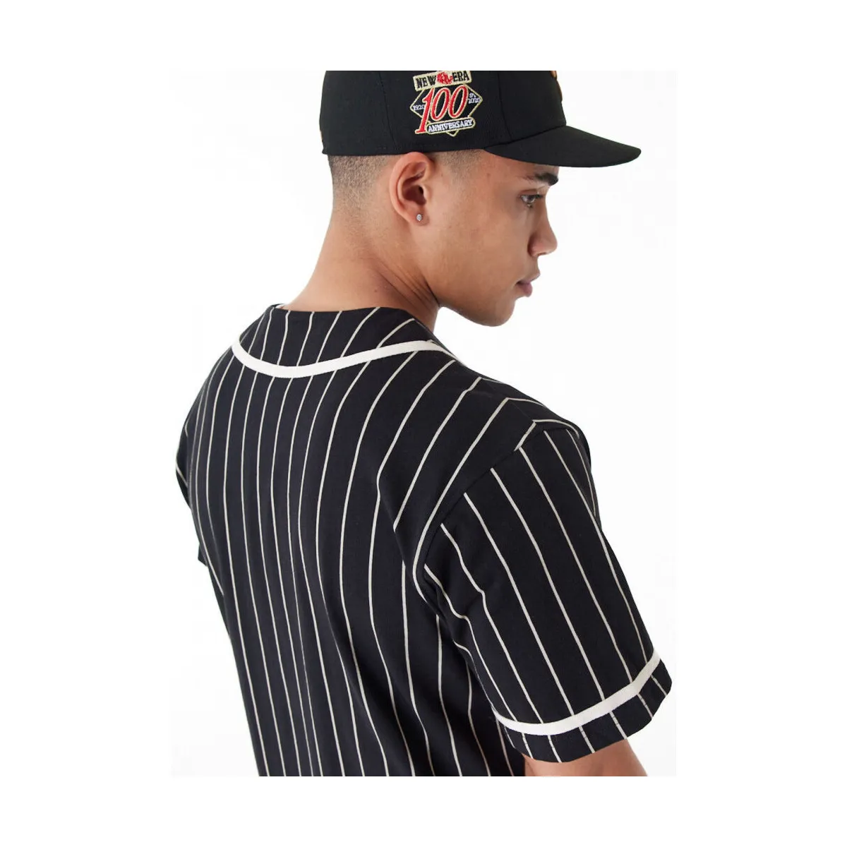 Ne pinstripe jersey newera