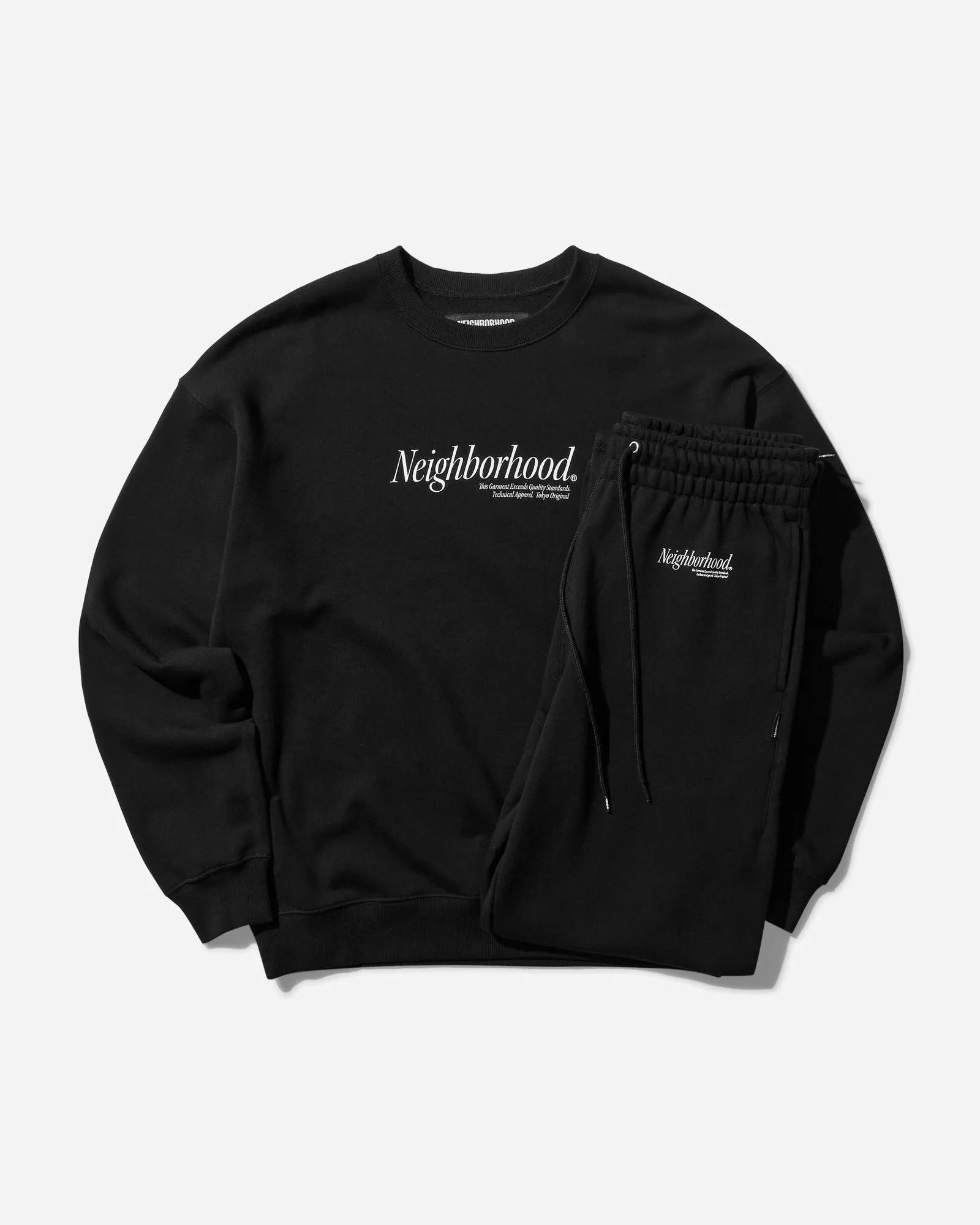 Neighborhood Tracksuit Black