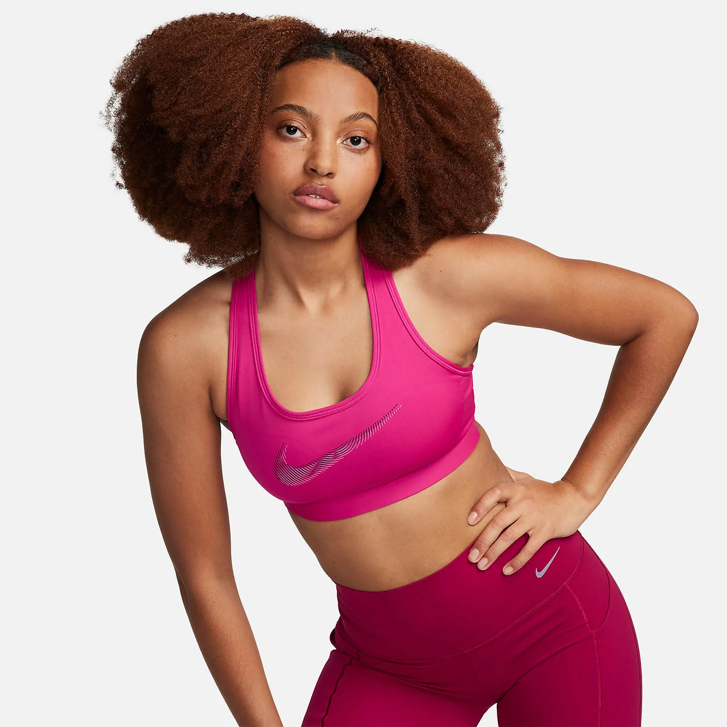 NIKE DRIFIT SWOOSH SUJETADOR DEPORTIVO