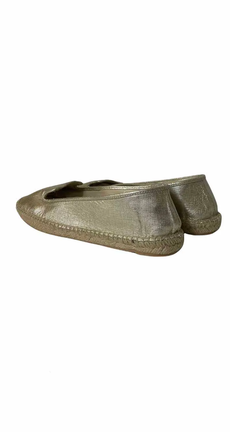 NINE WEST Alpargatas Doradas