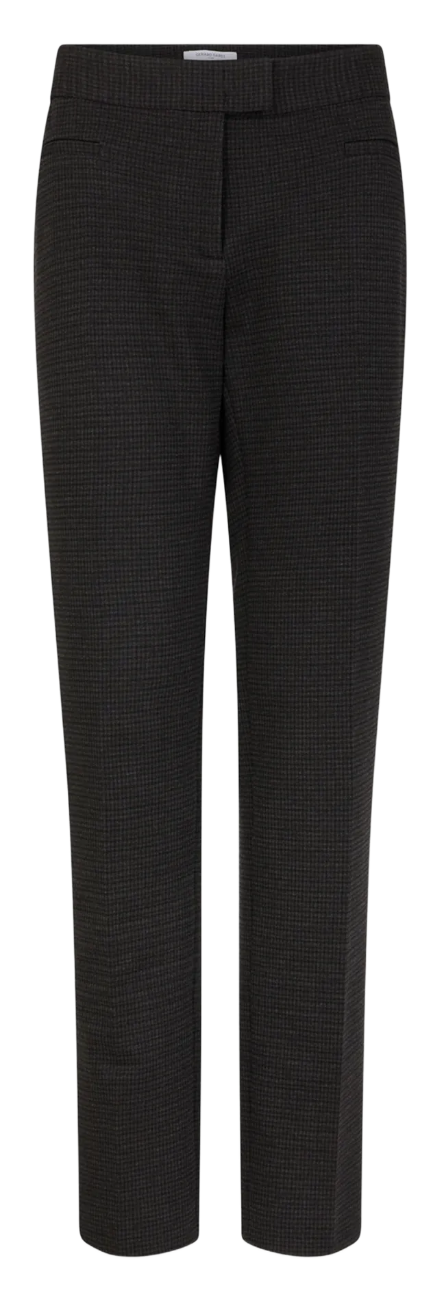 NOLA  PANTALóN RECTO CON ESTAMPADO EN GRIS
