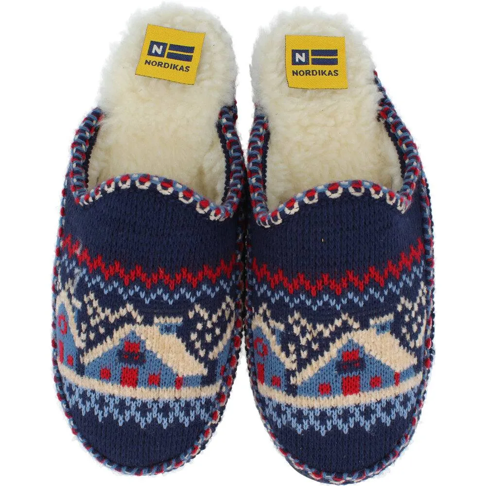 NORDIKAS  ZAPATILLAS CASA MUJER CLASSIC CABAñA MARINO