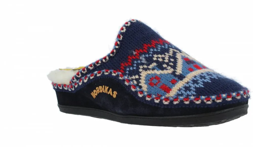 NORDIKAS  ZAPATILLAS CASA MUJER CLASSIC CABAñA MARINO