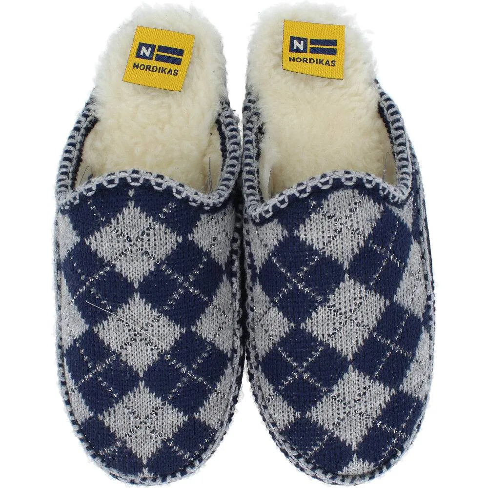 NORDIKAS  ZAPATILLAS CASA MUJER CLASSIC DAMA MARINO