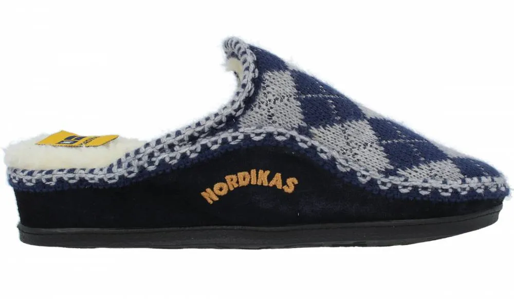 NORDIKAS  ZAPATILLAS CASA MUJER CLASSIC DAMA MARINO