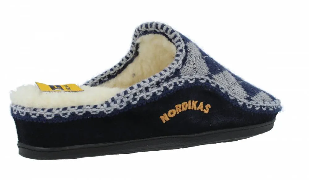 NORDIKAS  ZAPATILLAS CASA MUJER CLASSIC DAMA MARINO
