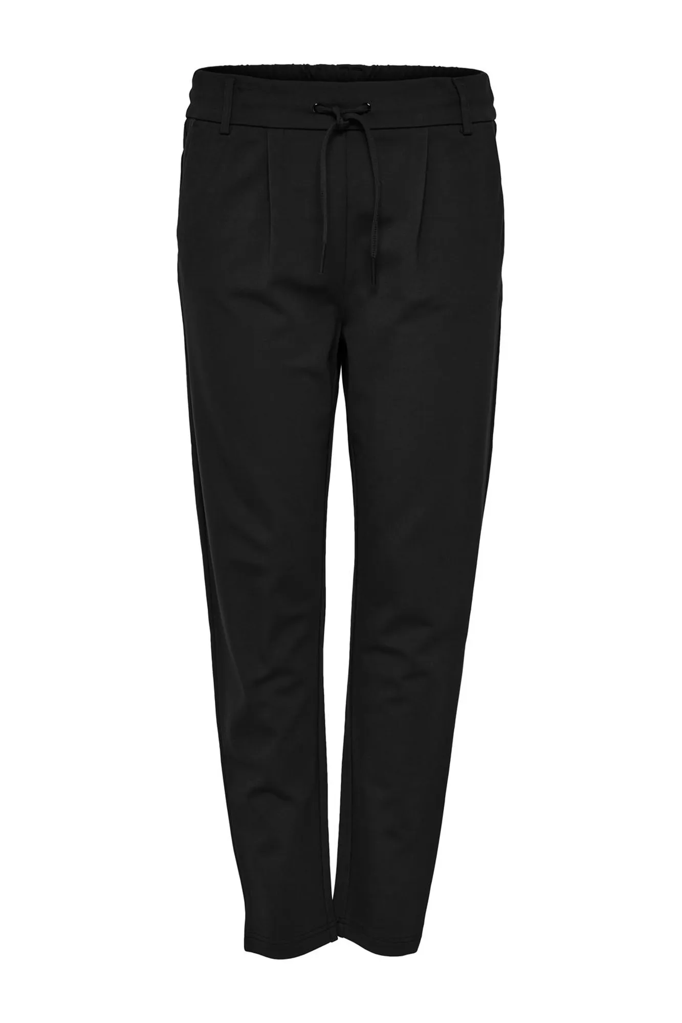 Only Pantalón fluido en tono liso con cordón ajustable