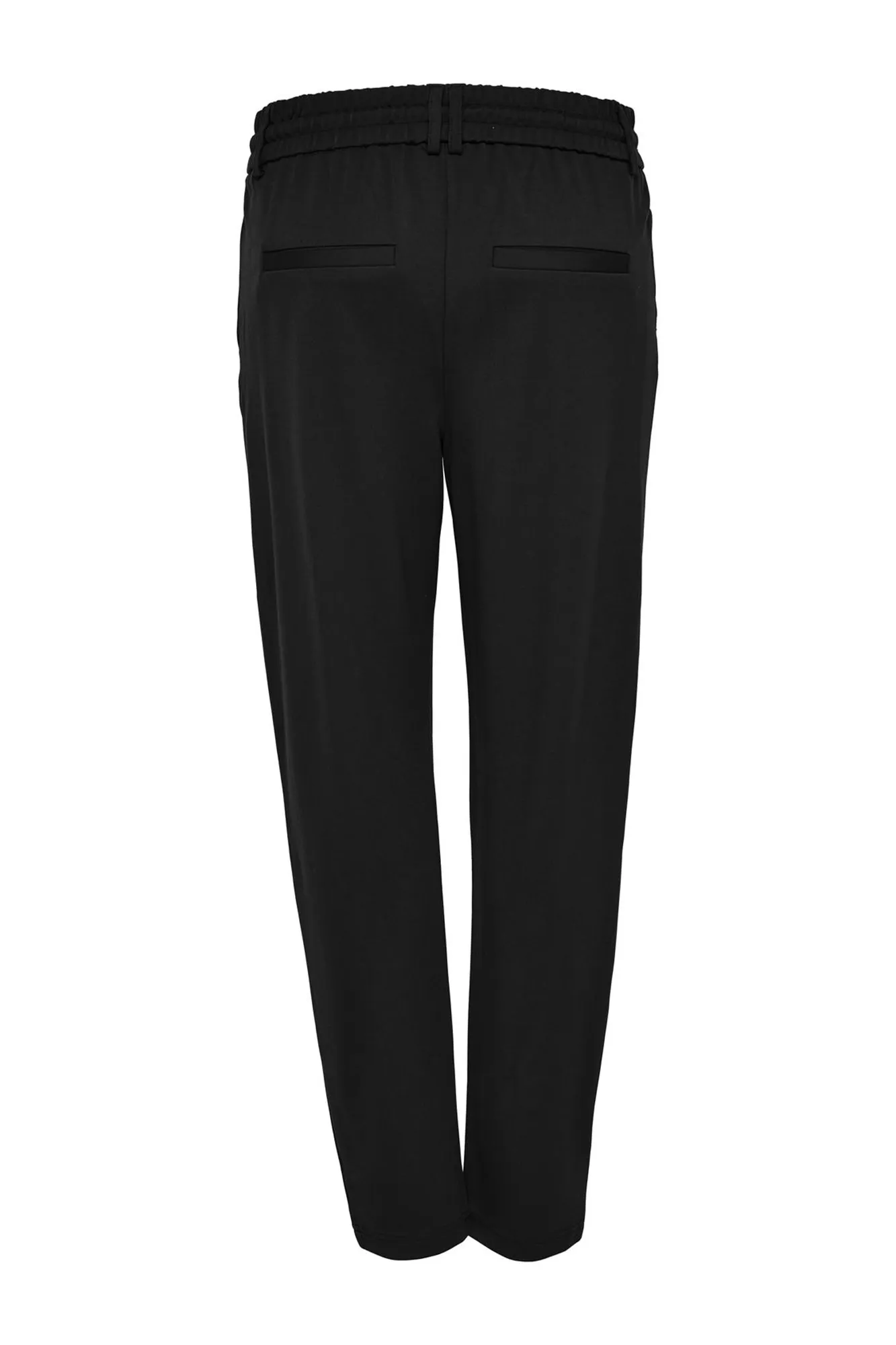 Only Pantalón fluido en tono liso con cordón ajustable