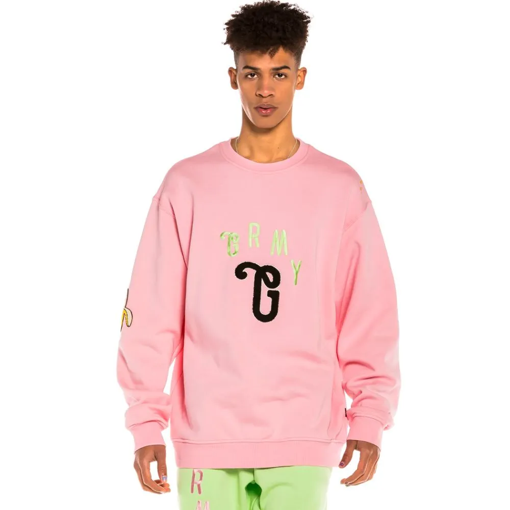 PACK GRIMEY SHORT + CREWNECK "JUNGLE PUNCH"  PINK/GREEN | SPRING 22