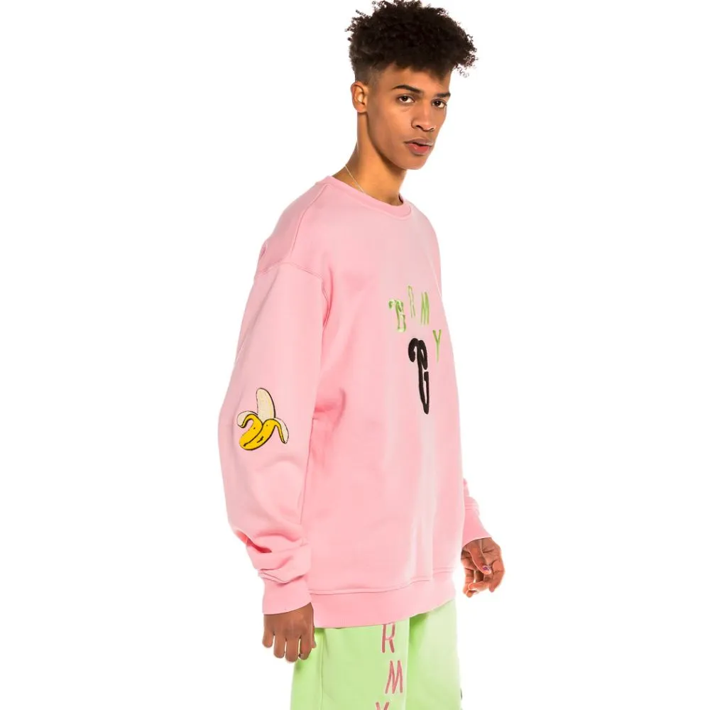 PACK GRIMEY SHORT + CREWNECK "JUNGLE PUNCH"  PINK/GREEN | SPRING 22