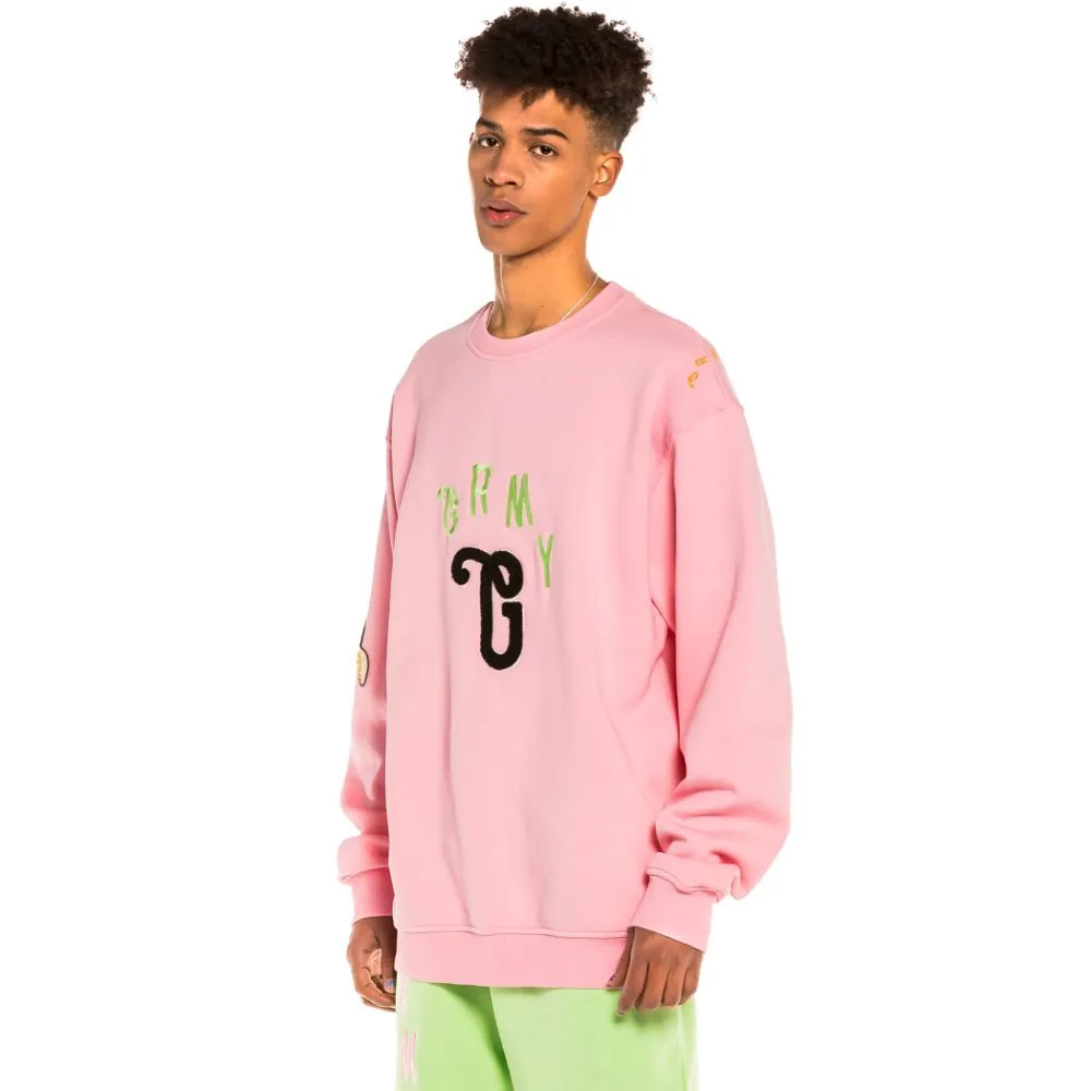 PACK GRIMEY SHORT + CREWNECK "JUNGLE PUNCH"  PINK/GREEN | SPRING 22