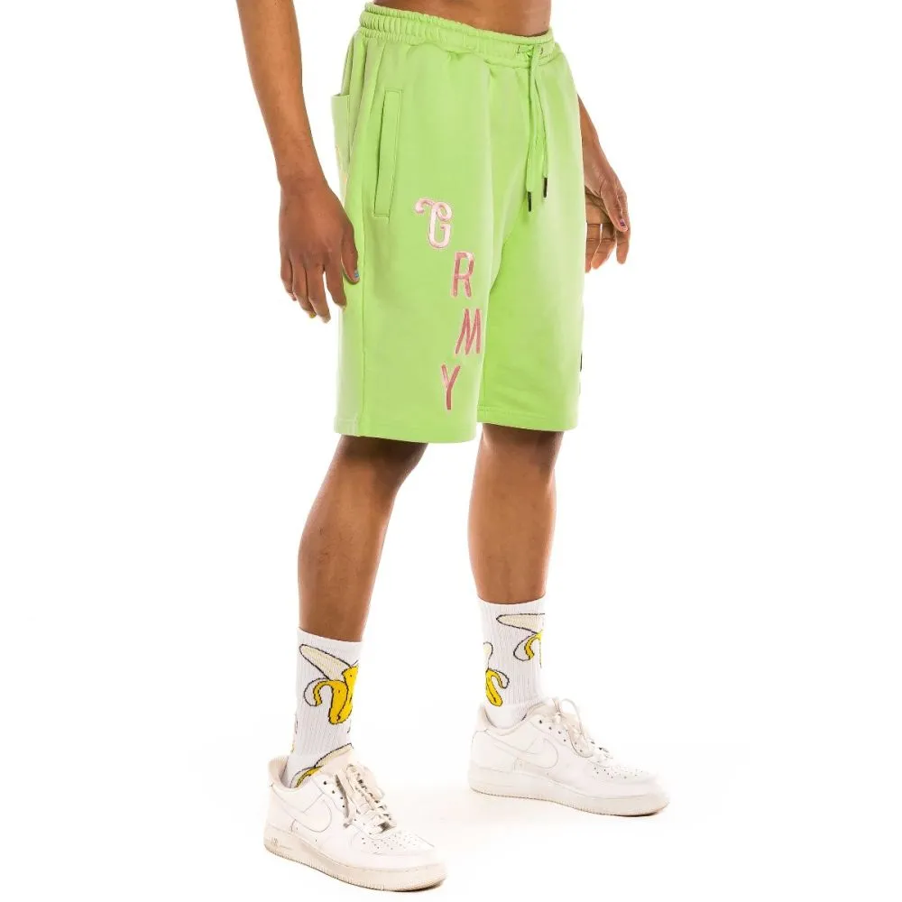PACK GRIMEY SHORT + CREWNECK "JUNGLE PUNCH"  PINK/GREEN | SPRING 22