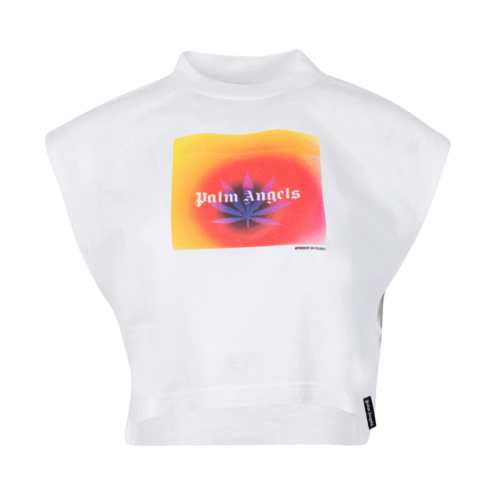 Palm Angels x The Webster Square Leaf Muscle Tee